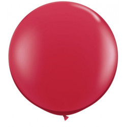 Balloon Jewel Ruby Red 36 ''